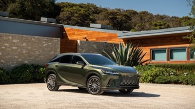 2026 Lexus RX 350h Luxury in Nori Green Pearl