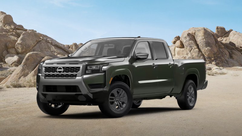 2027 Nissan Frontier PRO-X configurator photo, front three-quarter view