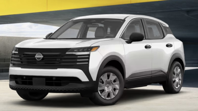 2026 Nissan Kicks S configurator photo, front three-quarter view