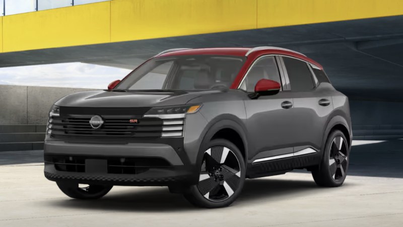 2026 Nissan Kicks SR configurator photo, front three-quarter view