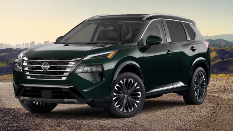 2026.5 Nissan Rogue Rogue Platinum &mdash; official configurator imagery